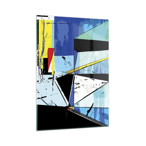Quadro em vidro - Olhar por um outro ângulo... - 50x70 cm