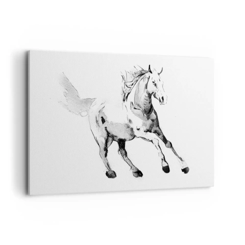 Quadro em tela - Alma Indomável - 120x80 cm