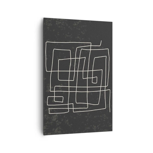 Quadro em tela - Não é tão simples - 80x120 cm