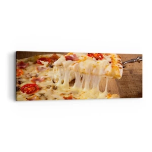 Quadro em tela - Uma obra-prima da arte italiana - 90x30 cm