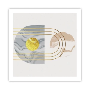 Pôster - Brilho e claridade - 60x60 cm