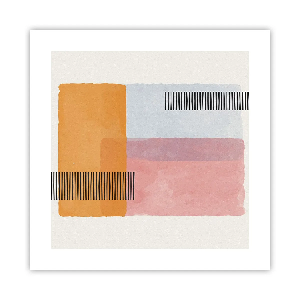 Pôster - De canto a canto - 40x40 cm