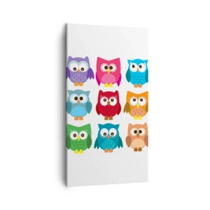 Quadro em tela - As diferenças podem ser divertidas - 45x80 cm