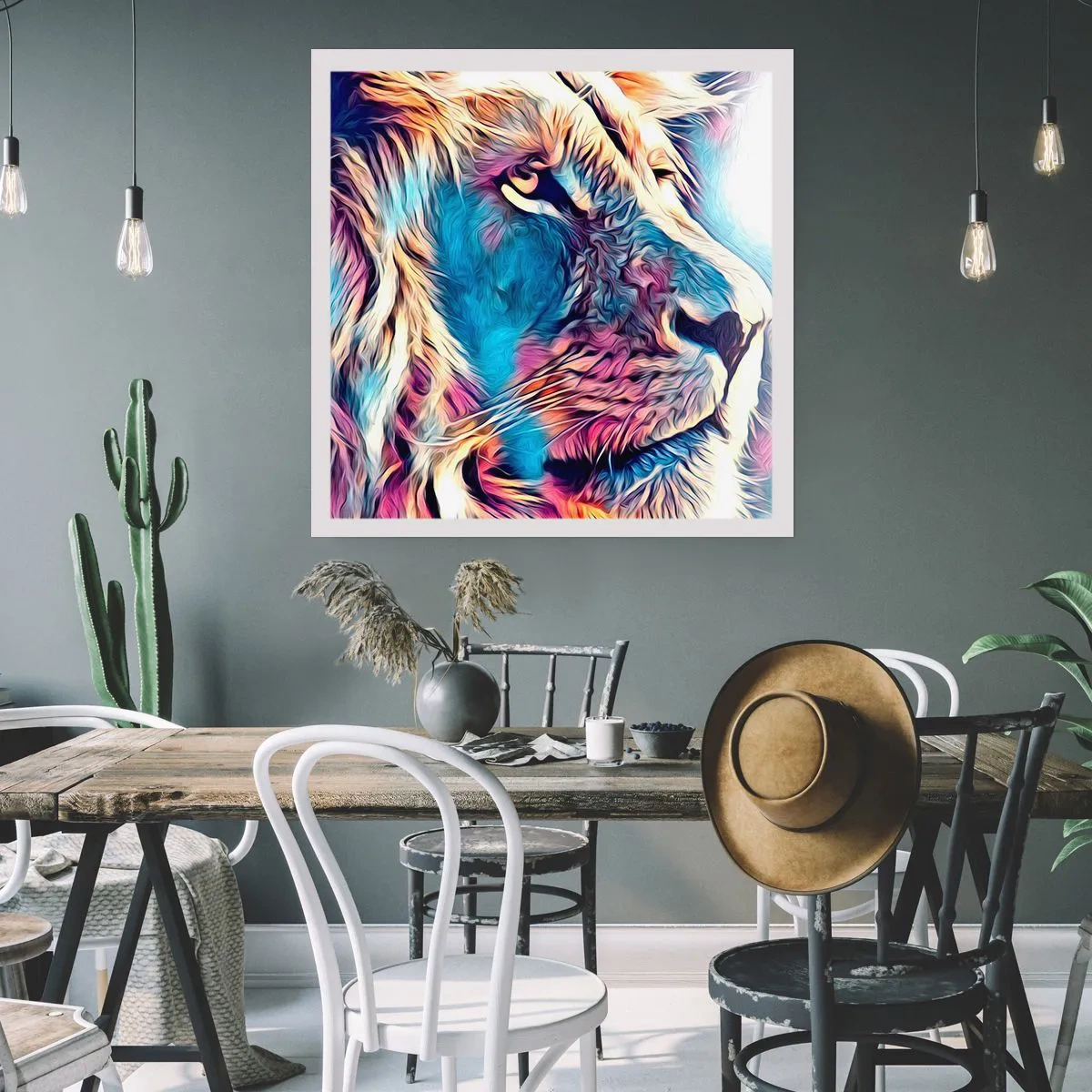 Pôster - A sabedoria da natureza - 30x30 cm