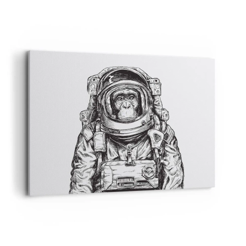 Quadro em tela - Evolução alternativa - 100x70 cm