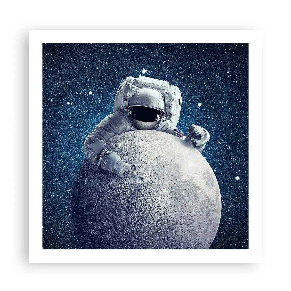 Pôster - Coringa do espaço - 60x60 cm