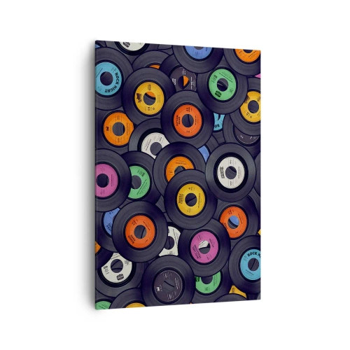 Quadro em tela - Cores dos clássicos - 70x100 cm