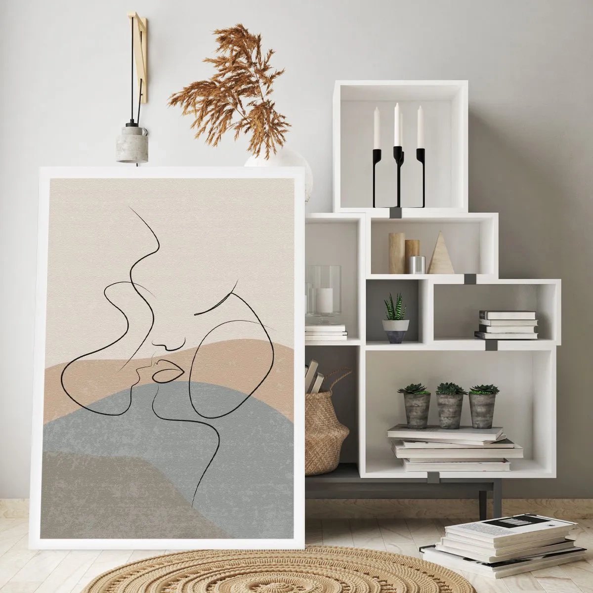 Pôster - Como uma pincelada - 61x91 cm