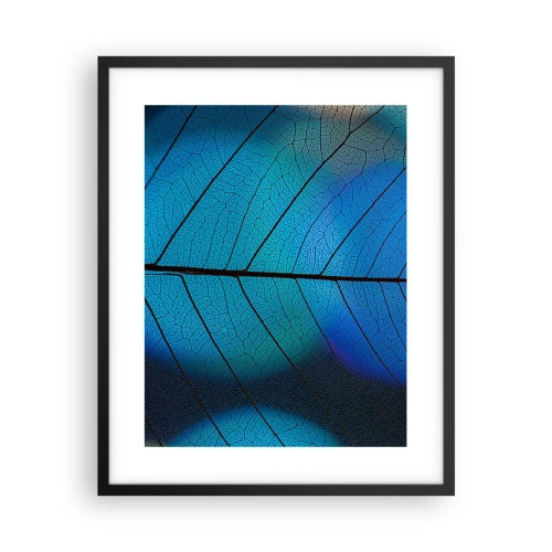 Pôster com moldura preta - Construção complexa - 40x50 cm