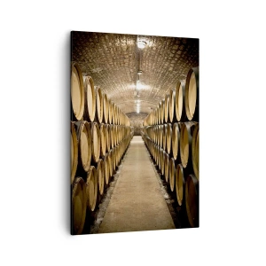 Quadro em tela - Em um porão de tijolos - 50x70 cm