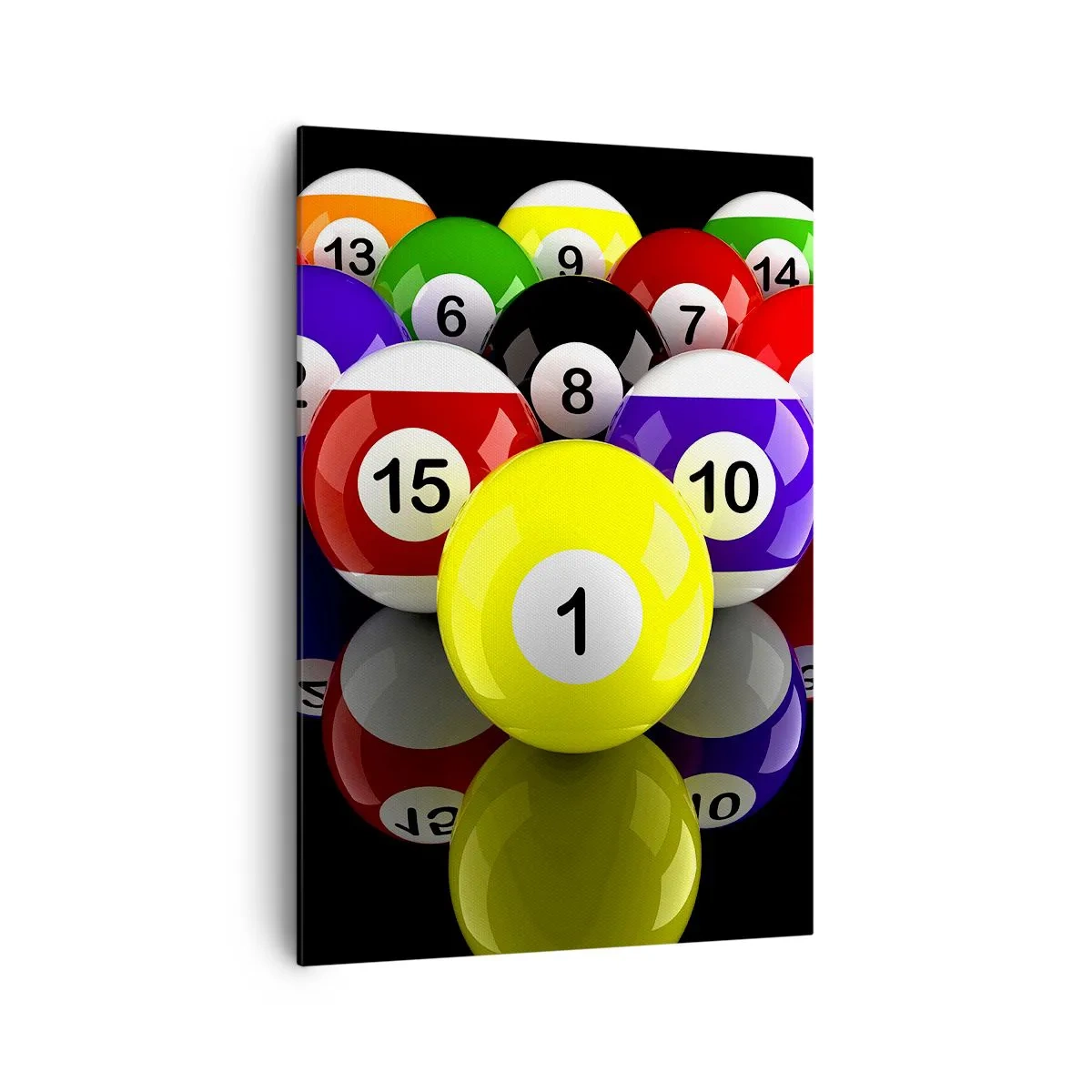 Quadro em tela - As diferentes cores do jogo - 70x100 cm