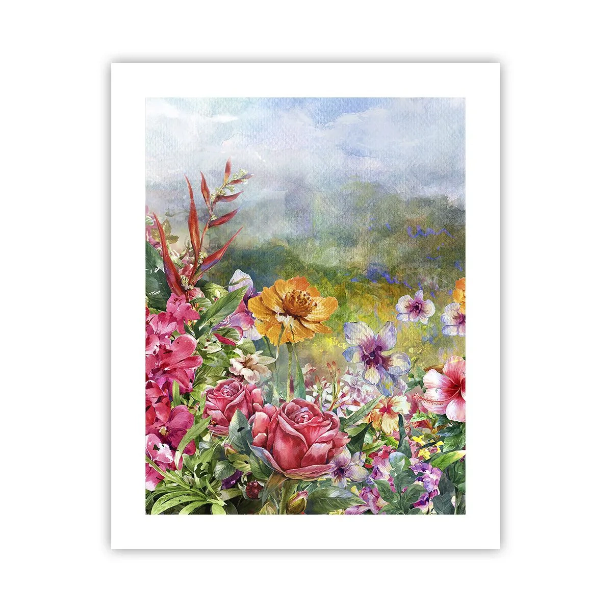 Pôster - O jardim que enlouqueceu - 40x50 cm