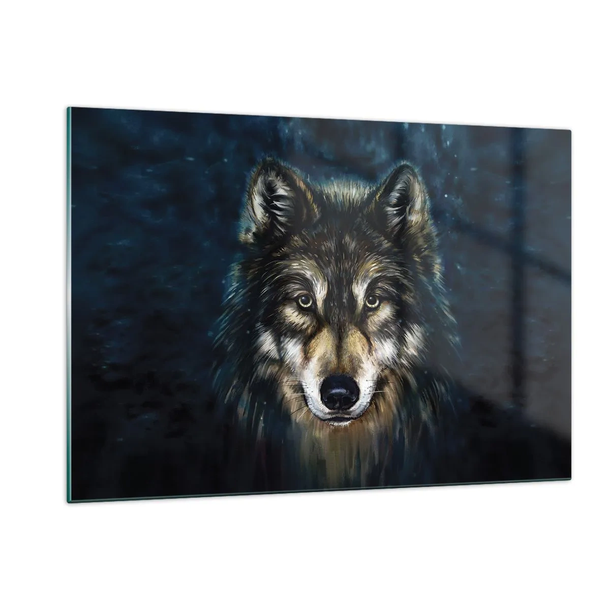 Quadro em vidro - Alfa? E ómega - 120x80 cm