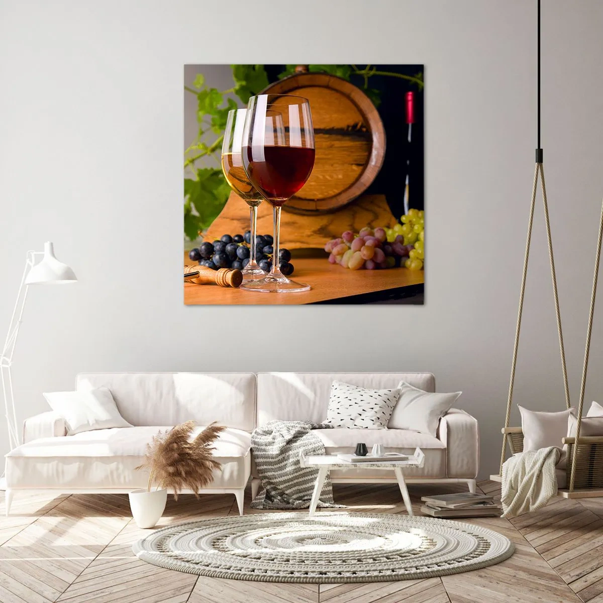 Quadro em tela - Como com os antigos mestres - 60x60 cm