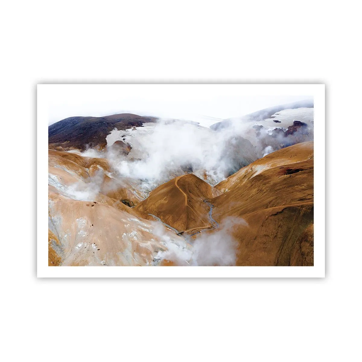 Pôster - A beleza crua da Islândia - 91x61 cm