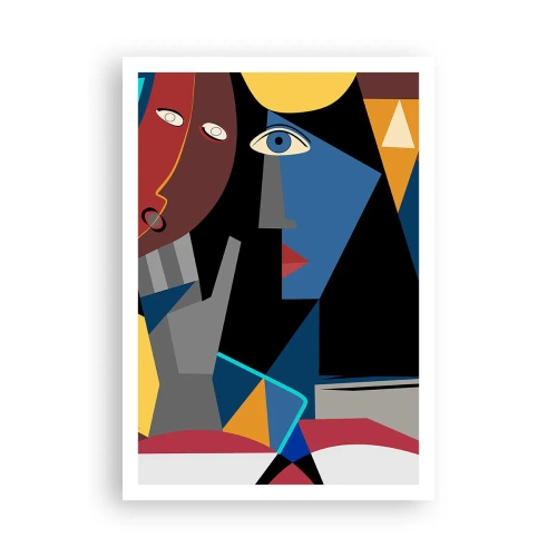 Pôster - Uma conversa entre cubistas - 70x100 cm