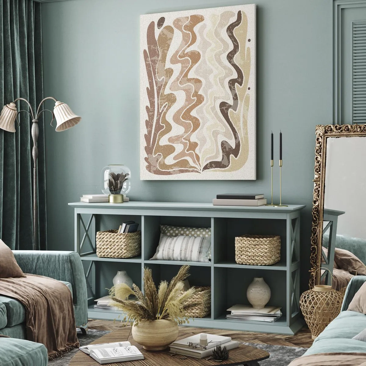 Quadro em tela - Boa energia – boas emoções - 70x100 cm