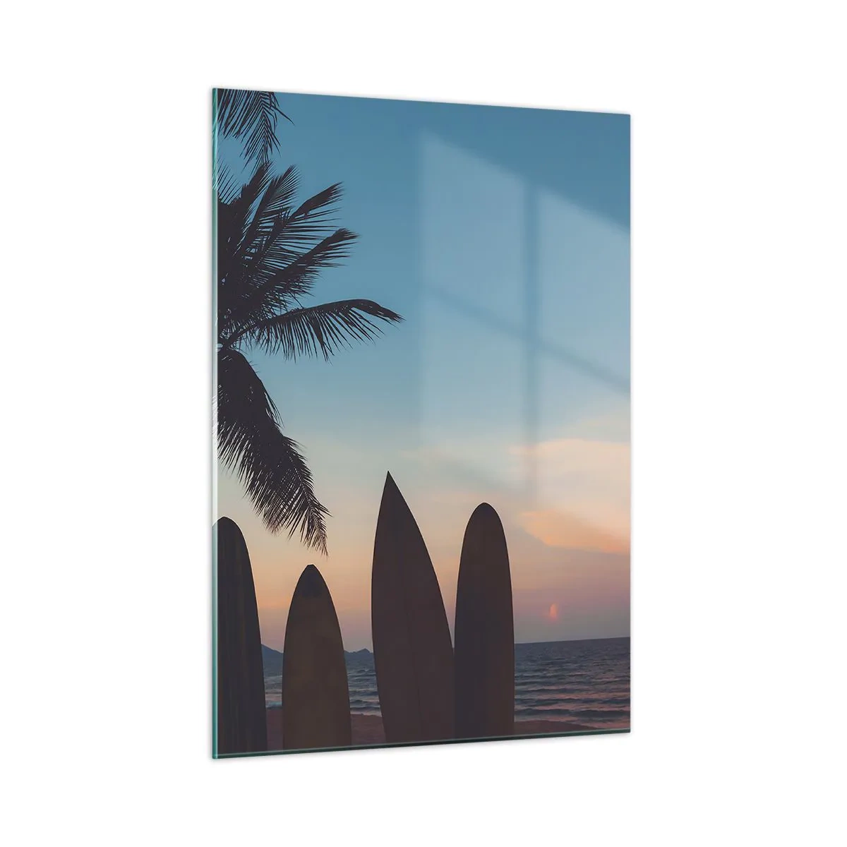 Quadro em vidro - Amanhã também será divertido - 50x70 cm