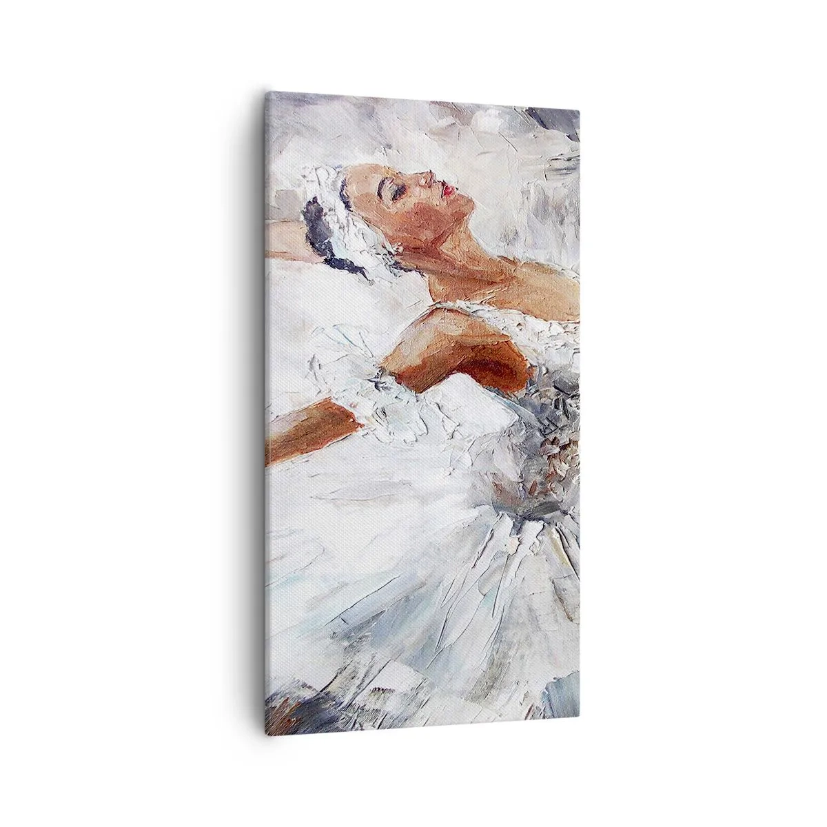 Quadro em tela - Delicado e leve como tule - 55x100 cm