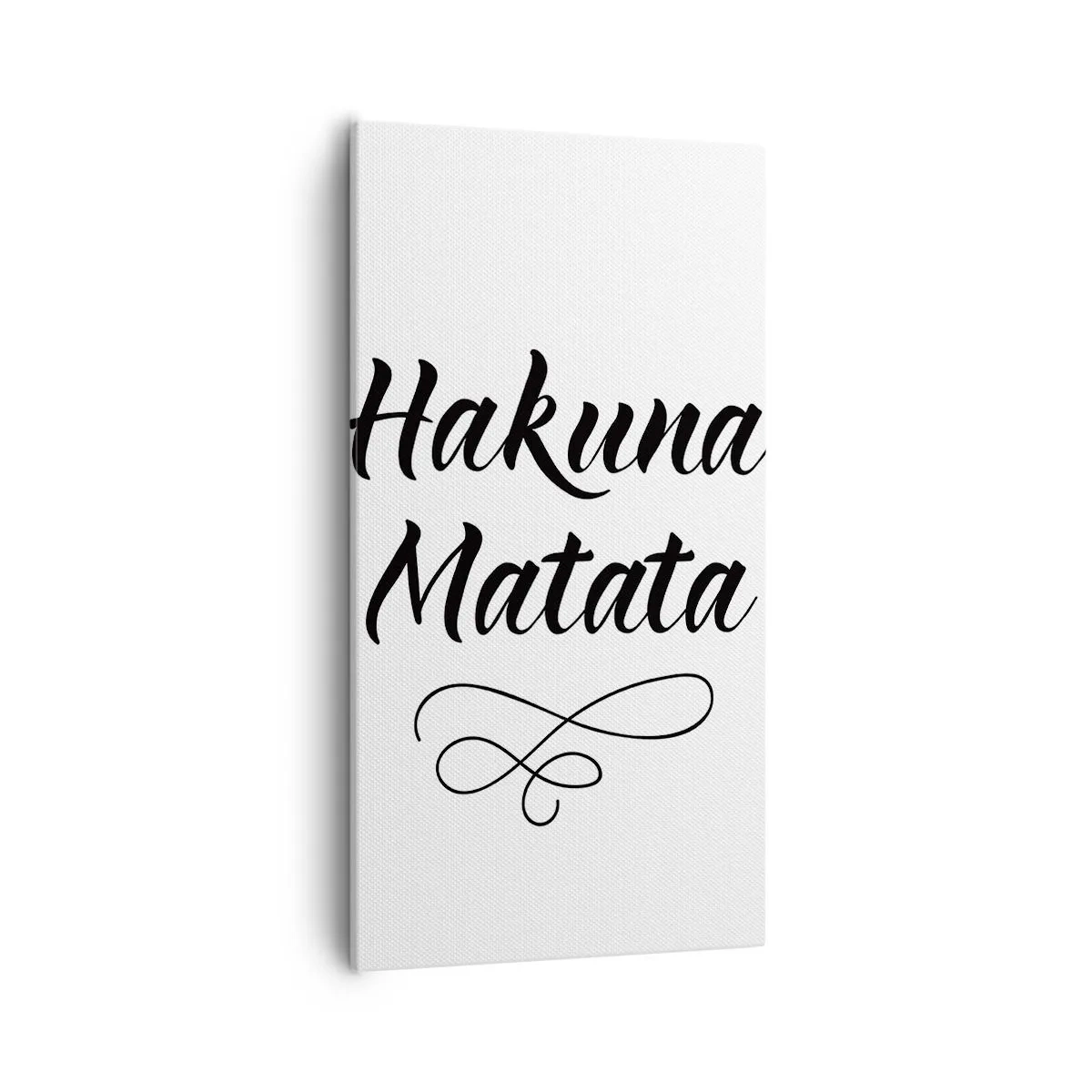 Quadro em tela - O melhor conselho - 55x100 cm