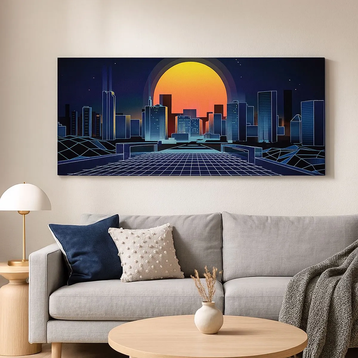 Quadro em tela - Ainda quer ir para o mundo real? - 100x40 cm