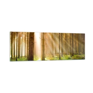 Quadro em vidro - Os elfos estão prestes a aparecer - 90x30 cm