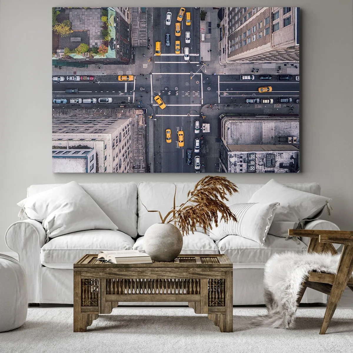 Quadro em tela - Escolha simples - 100x70 cm