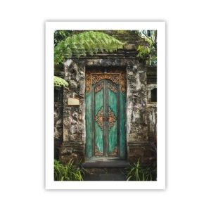 Pôster - Portas para um mundo exótico - 50x70 cm