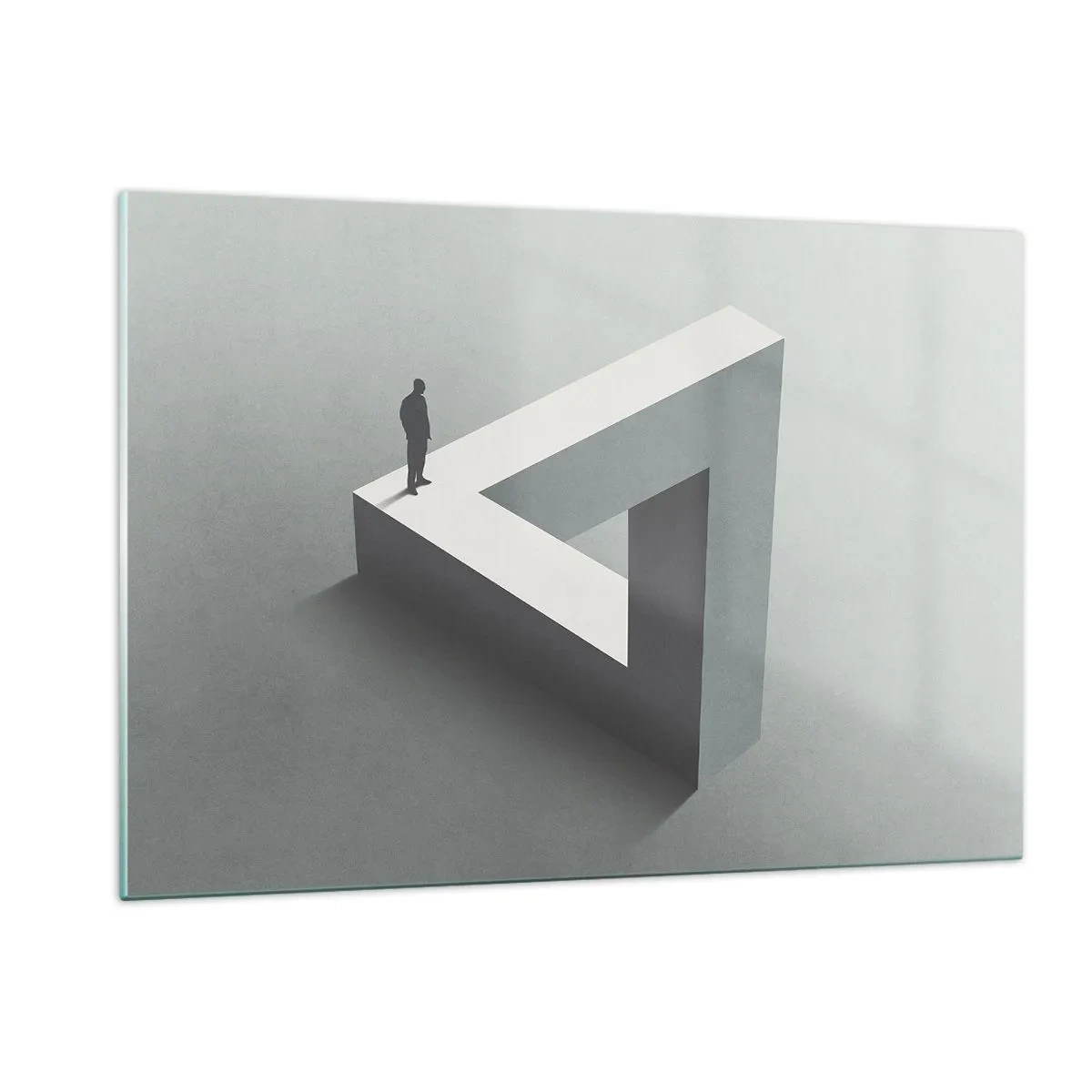 Quadro em vidro - Mas é possível - 120x80 cm