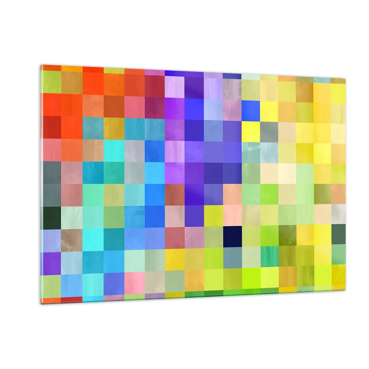 Quadro em vidro - Todos diferentes, todos iguais - 120x80 cm