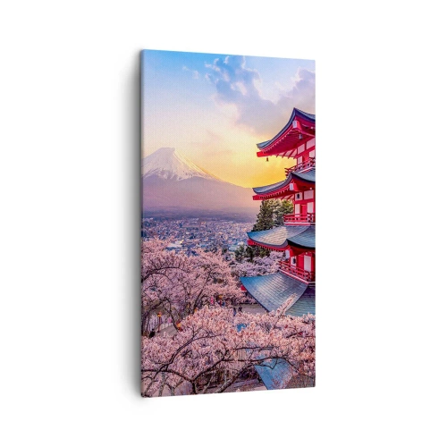 Quadro em tela - A essência do espírito japonês - 45x80 cm