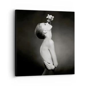 Quadro em tela - Elegância excêntrica - 30x30 cm