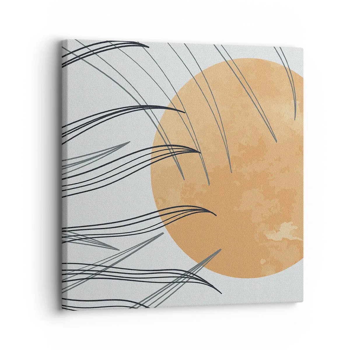 Quadro em tela - Sempre em direção ao sol - 30x30 cm