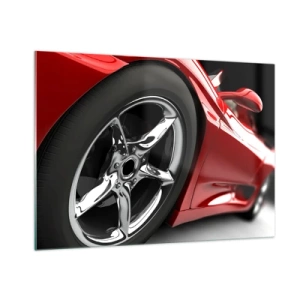 Quadro em vidro - Projetado para a velocidade - 100x70 cm