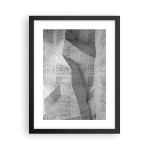 Pôster com moldura preta - Um verdadeiro desafio - 30x40 cm