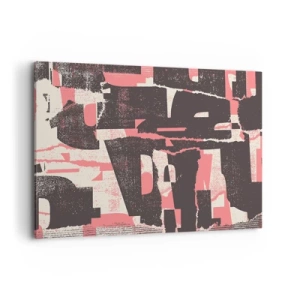 Quadro em tela - Todo esse barulho - 120x80 cm