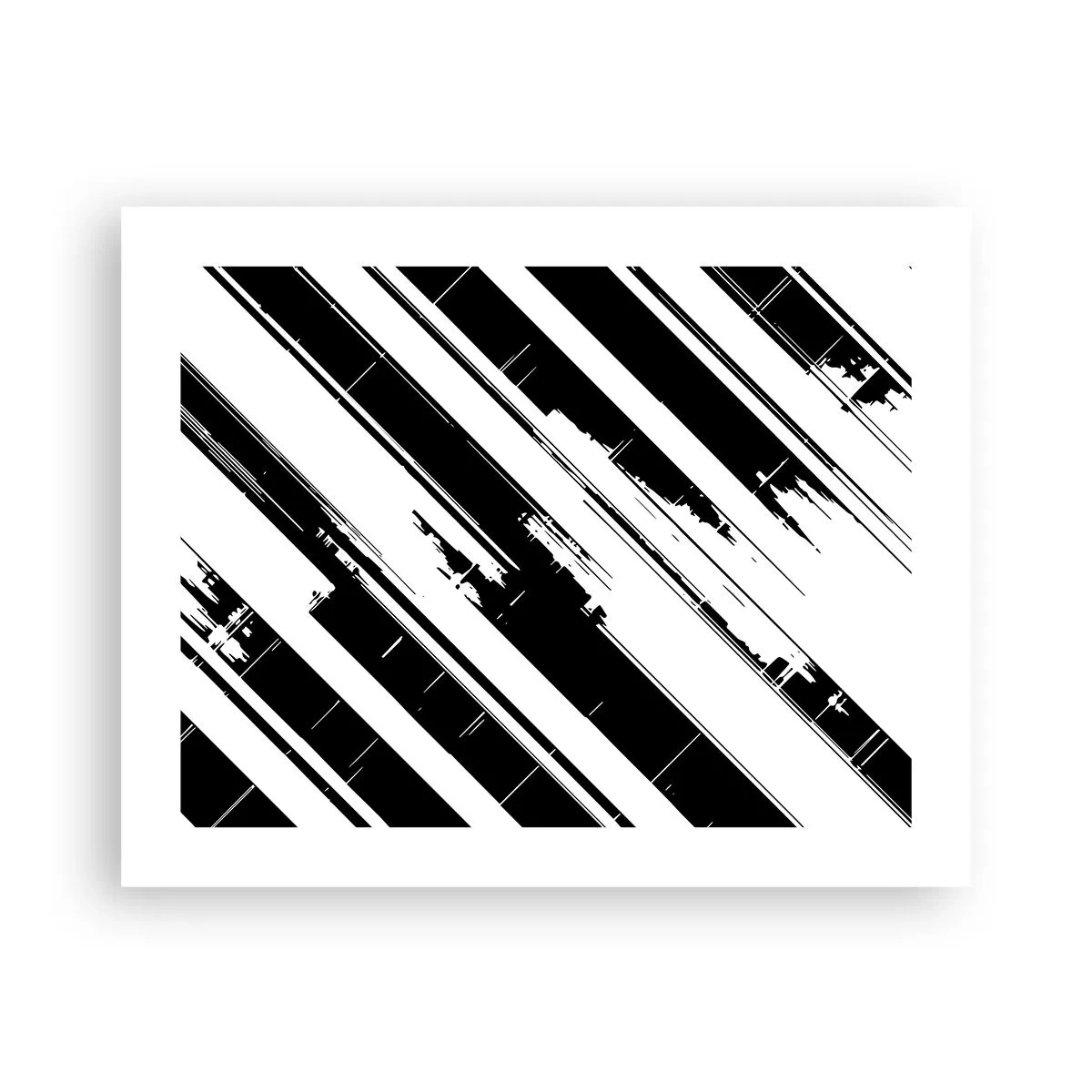 Pôster - Uma composição intensa e dinâmica - 50x40 cm