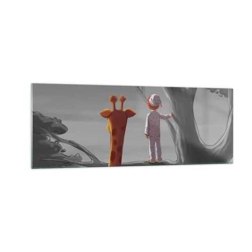 Quadro em vidro - Isso está realmente acontecendo - 140x50 cm