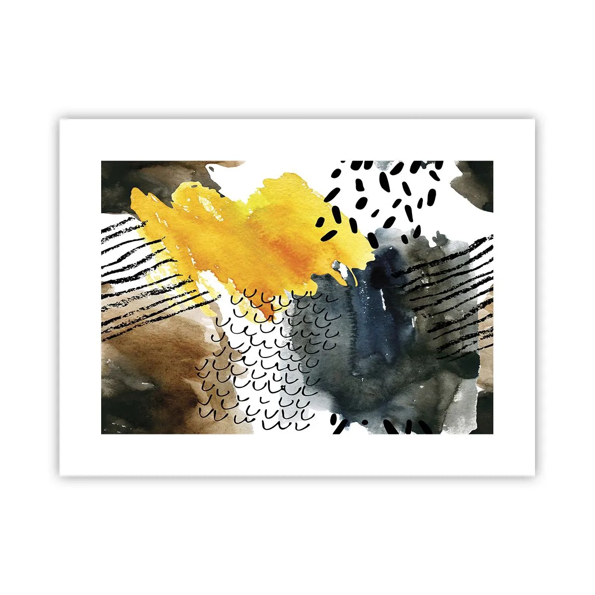 Pôster - Reunião dos elementos da natureza - 40x30 cm