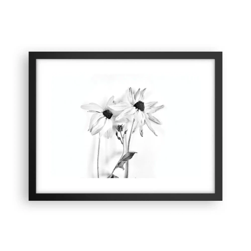 Pôster com moldura preta - Ninguém quer estar sozinho - 40x30 cm