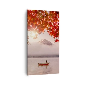 Quadro em tela - No clima japonês - 65x120 cm