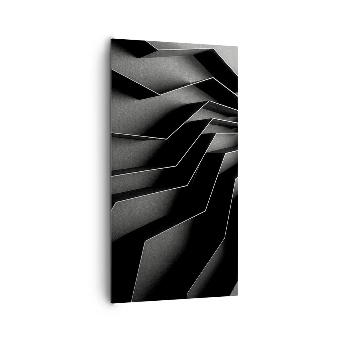 Quadro em tela - Ordem espacial - 65x120 cm