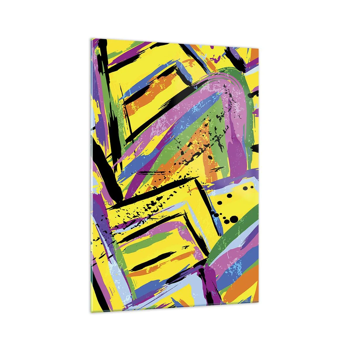 Quadro em vidro - Grito de alegria - 70x100 cm
