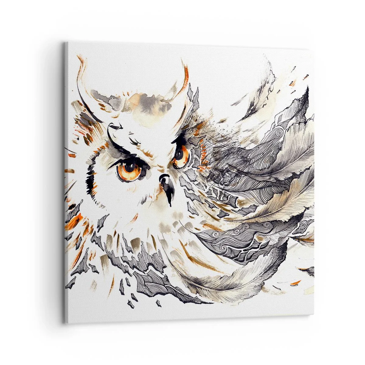 Quadro em tela - Ela veio do mundo da magia - 50x50 cm