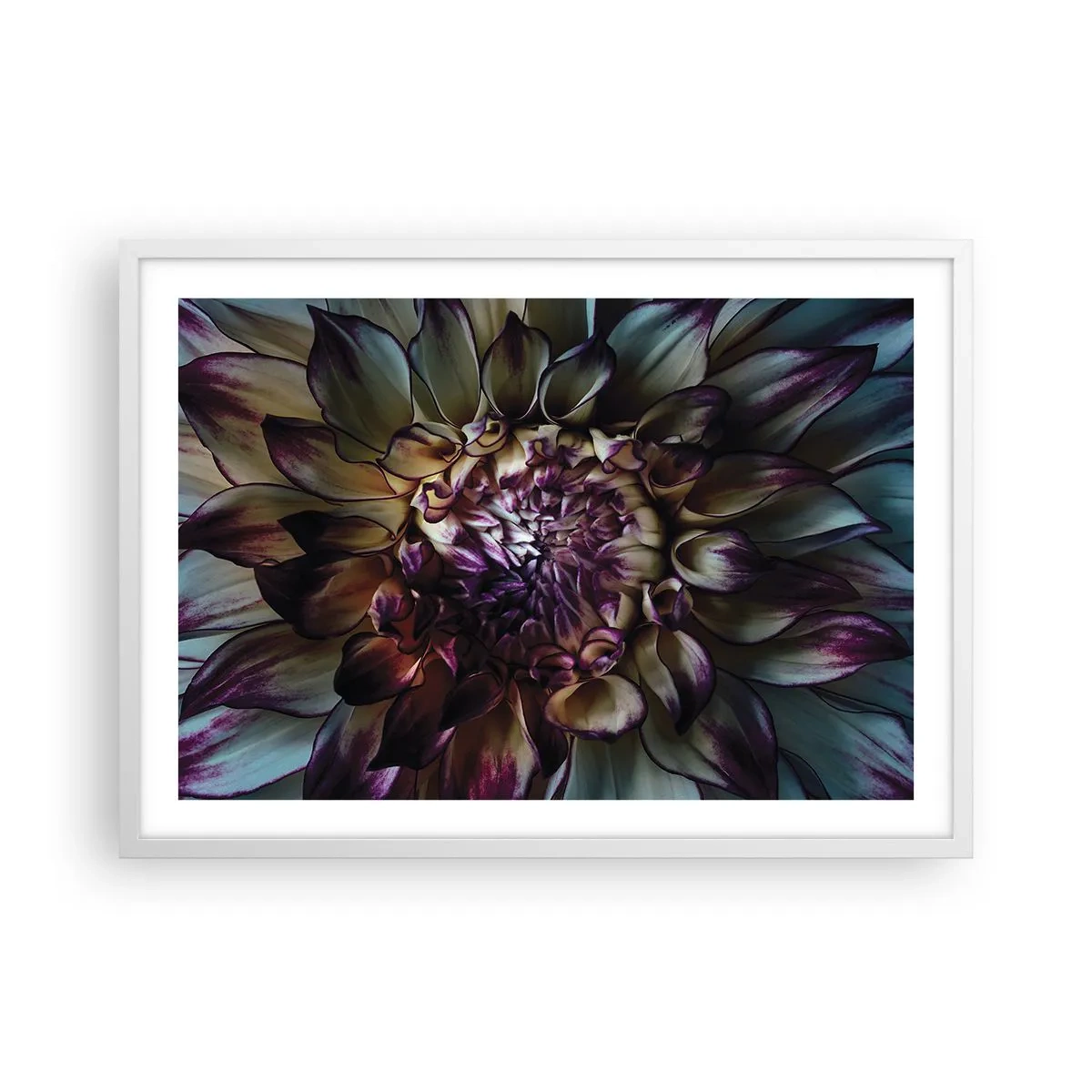 Pôster em moldura branca - O florescimento da juventude - 70x50 cm