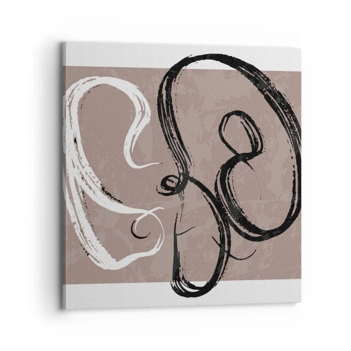 Quadro em tela - Composição – a busca pela plenitude - 70x70 cm