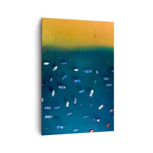 Quadro em tela - Jogo de férias - 70x100 cm