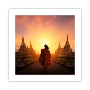 Pôster - Em paz para a eternidade - 40x40 cm