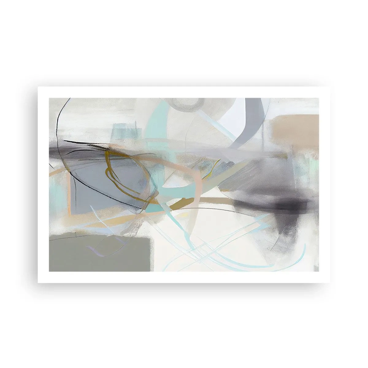 Pôster - Abstração enevoada - 91x61 cm