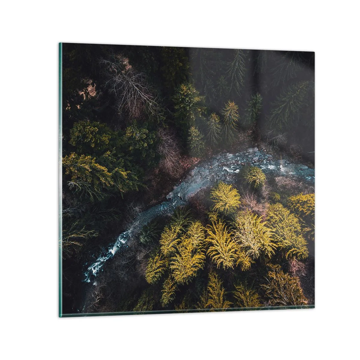 Quadro em vidro - Rápido e cada vez mais rápido - 40x40 cm